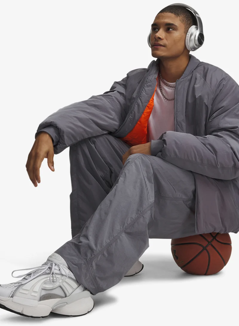 Under Armour Titan Gray /  / Titan Gray Hoops Woven Sweatpants for Men | Best Price UAE