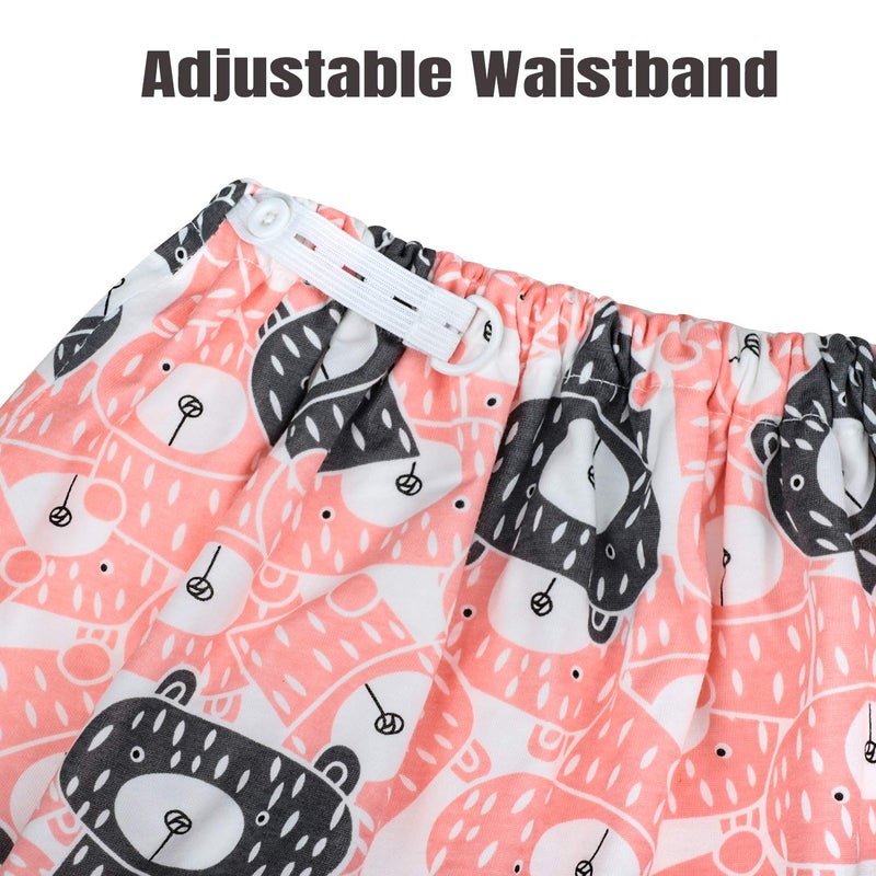 MooMoo Baby Diaper Pants for Potty Training Leakproof Toddler Training Underwear for Baby Girl 0-4T - Image 4