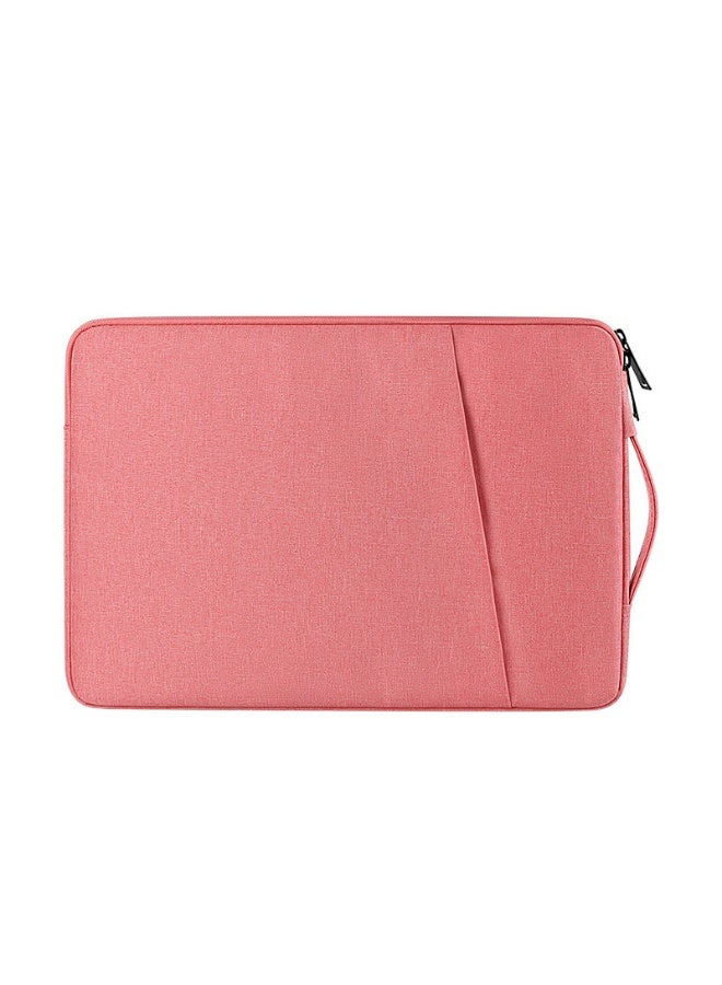 Nadrab 15.4-inch laptop bag, briefcase and handbag are suitable for MAC new 16-inch (pink) - Image 1