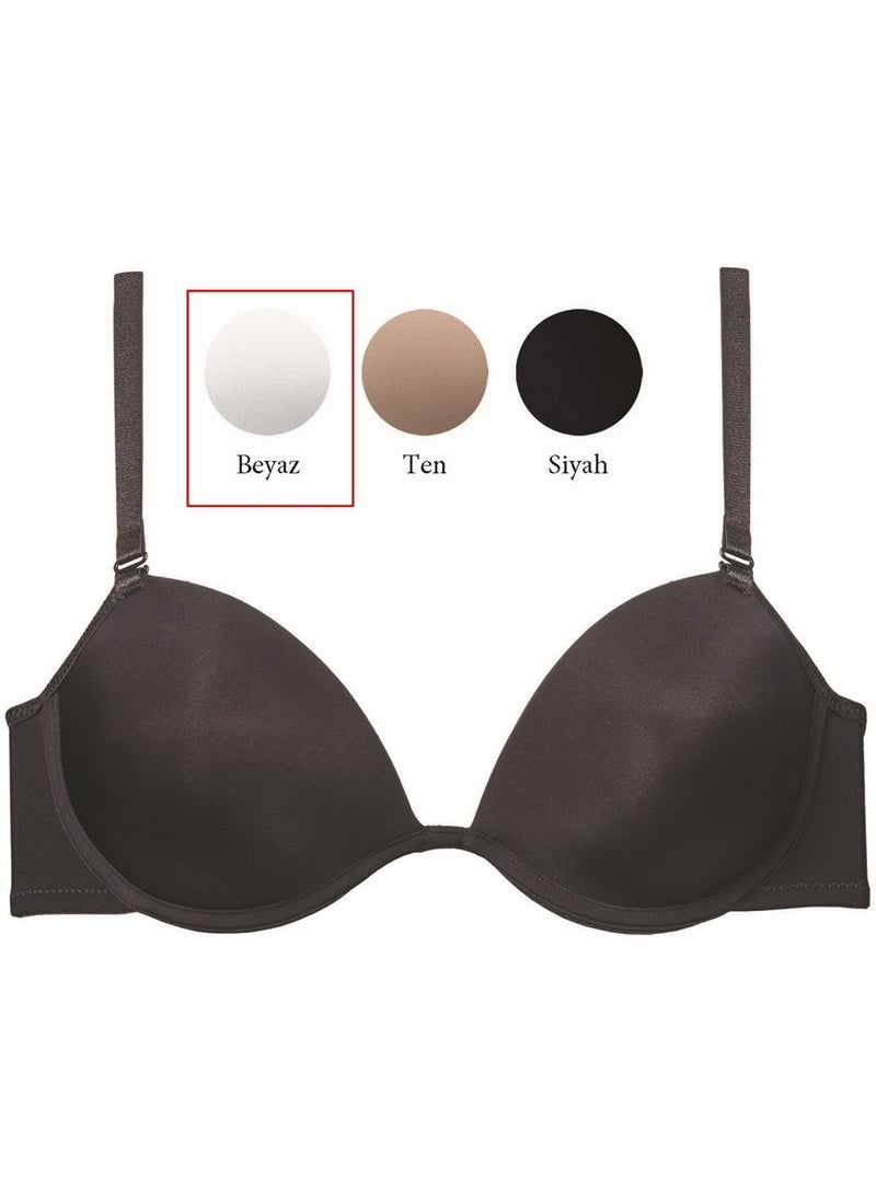 Magic Form 2069 Fluid-Filled Fully Supported Low-Cut Bra Makes Bust Look 2 Sizes Larger  - Image 2
