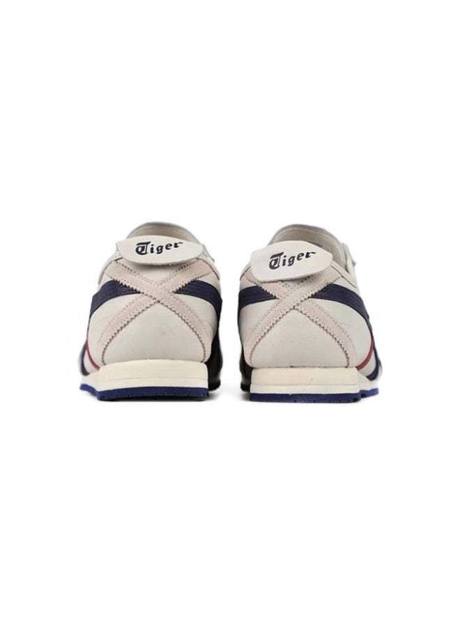 Onitsuka Tiger MEXICO 66 Sports Round Toe Lace Up Anti Slip And Wear-Resistant Low Cut Casual Shoes For Men And Women - Image 4