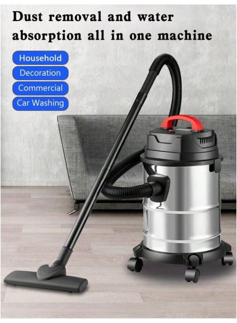 كراون مكنسة كهربائية للشفط الجاف والرطب – شفط قوي، وظيفة نفخ - Image 4