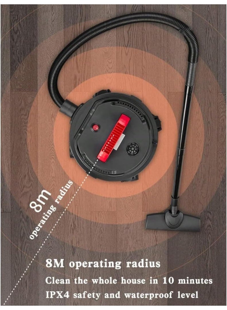 كراون مكنسة كهربائية للشفط الجاف والرطب – شفط قوي، وظيفة نفخ - Image 2
