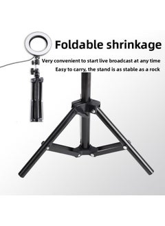 General Beauty Ring Mobile Phone Live Light Led6/8/10 Live Light Stretchable Tripod-Color:10 Inch Fill Light  - Image 3