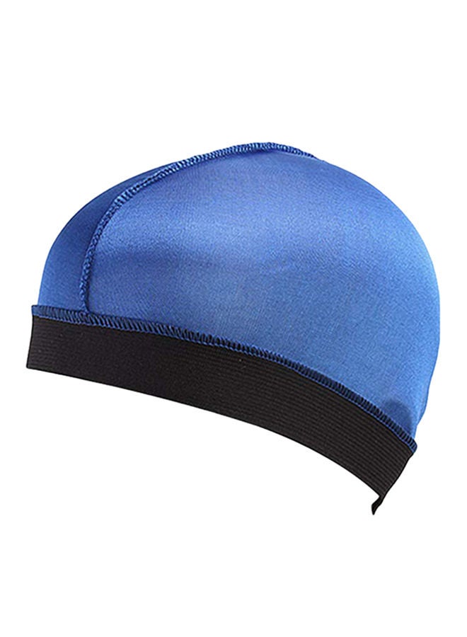 NIBEMINENT Head Wrap Holata Base Cap Fashion Bonnet Wig Blue/Black 50cm - Image 1