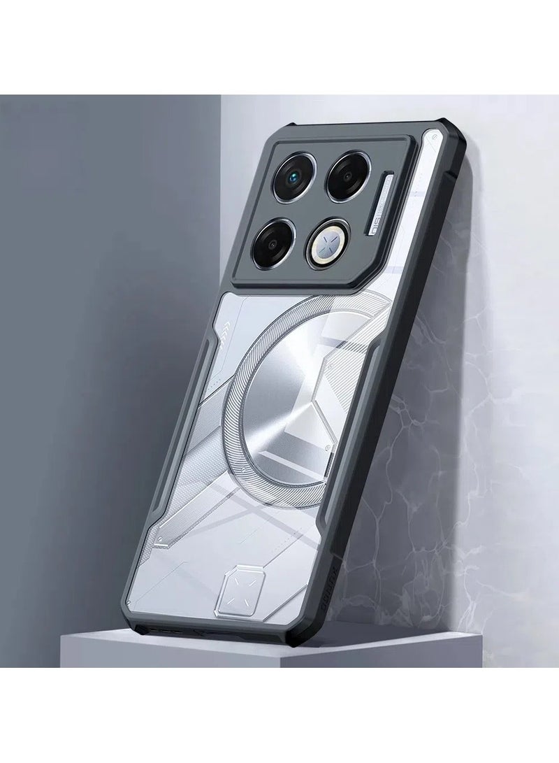 عام غطاء Infinix GT 20 Pro مع وسادة هوائية مضادة للسقوط، بتصميم رفيع وخفيف الوزن لتناسب مثالي وحماية كاملة. - Image 3
