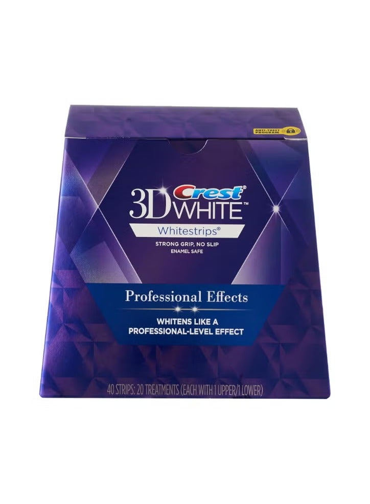Crest 40-Piece 3D WhiteStrips Dental Whitening Kit