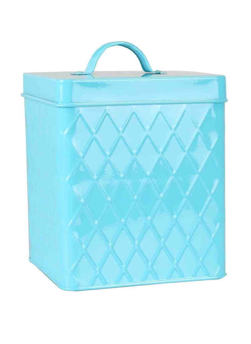 Home Basics Home Basics Tin CanisterContainer for Kitchen Tea Coffee Sugar Cookies Food Flour Baked Goods  Laundry Storage 