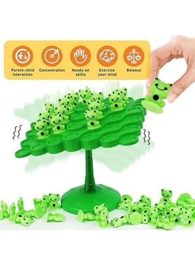 1st Choice First Choice Balancing Frog Tree Game, Interactive Family Board Game for Kids and Adults, STEM Educational Toy for Concentration, Hands-on Skills, and Balance with Storage Bag. - Image 2