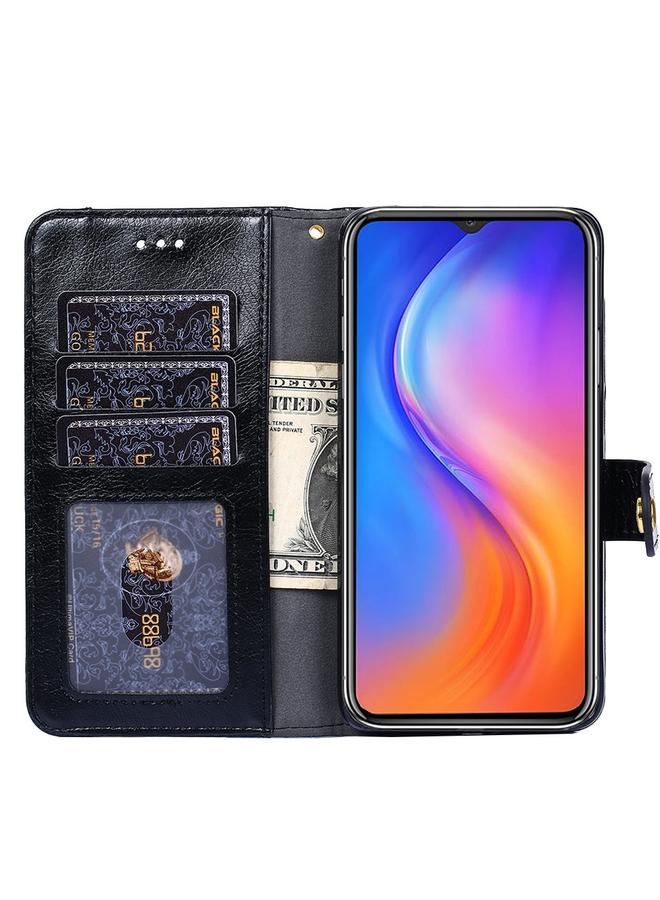 اس-توب جراب هاتف Honor X40 مصنوع من الجلد بسحاب - Image 4