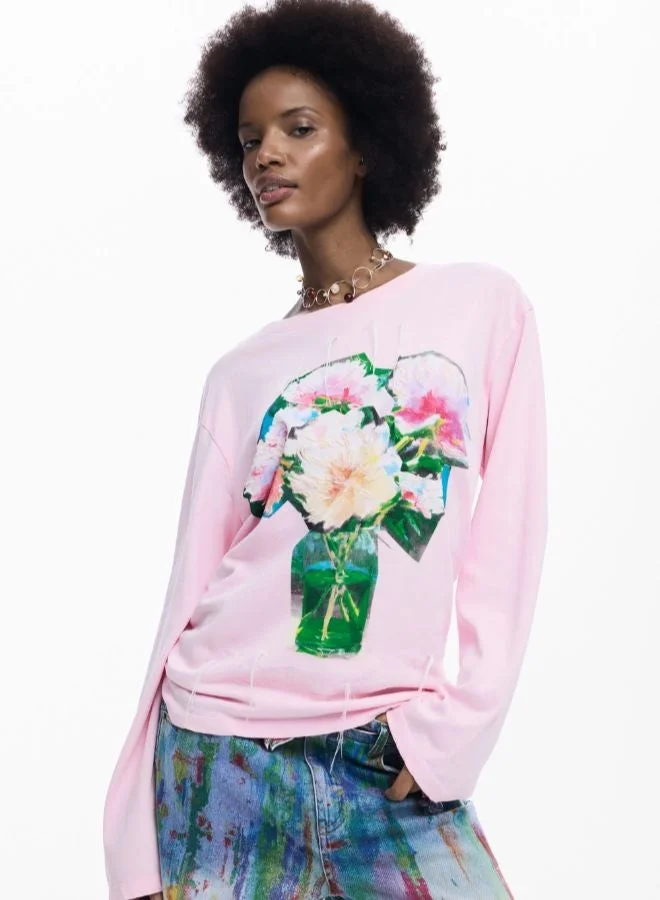 ديسيجوال تيشيرت بوكيه