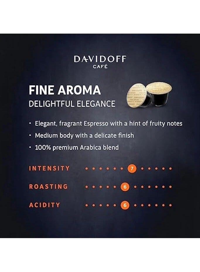دافيدوف كبسولات قهوة دافيدوف كريما إليجانت لونجو، 3 عبوات (30 كبسولة) - Image 4