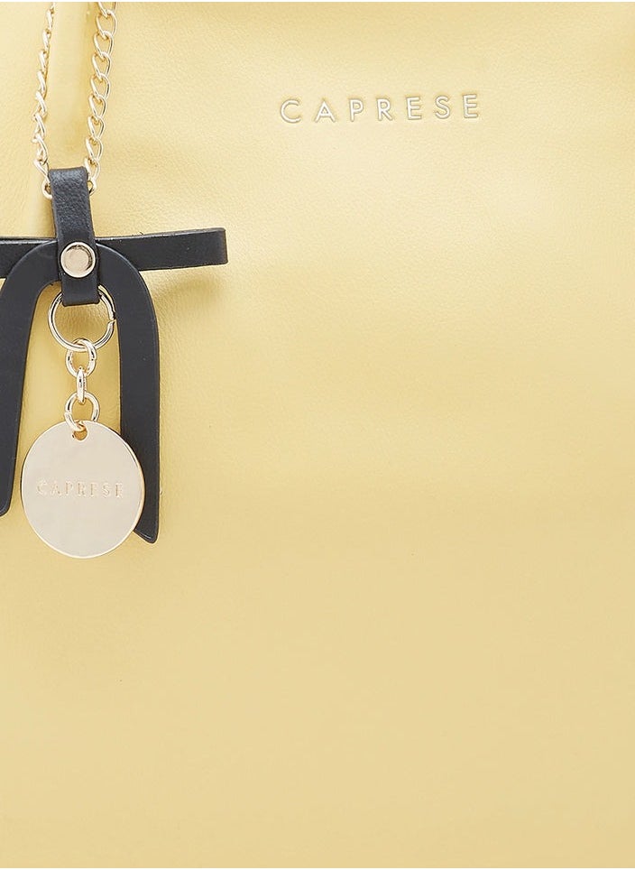 CAPRESE - CAPRESE-TIERA SATCHEL LARGE YELLOW - Image 1