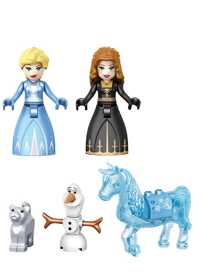 Princess Castle Model Building Kit 380PCS - Premium Collectible for Kis&Teens & Adults (38x26cm)  - Image 5