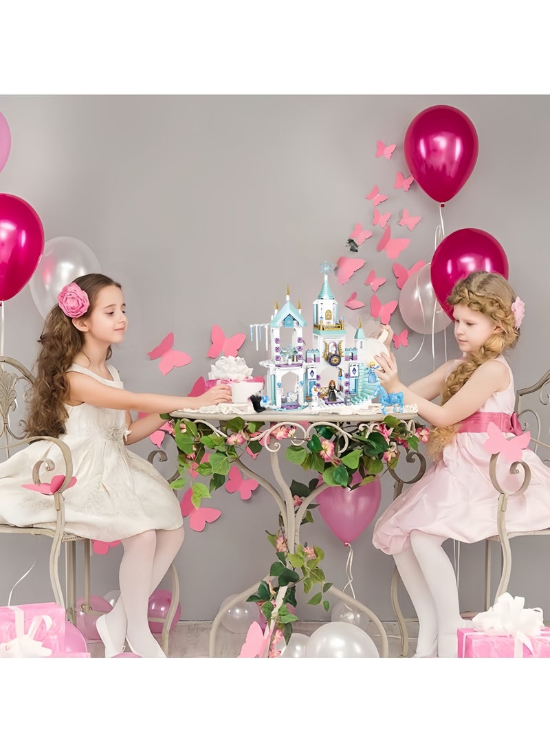 Princess Castle Model Building Kit 380PCS - Premium Collectible for Kis&Teens & Adults (38x26cm)  - Image 3