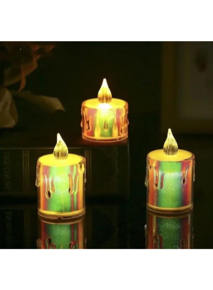 4 pieces - Flameless LED candle lamp - Image 3