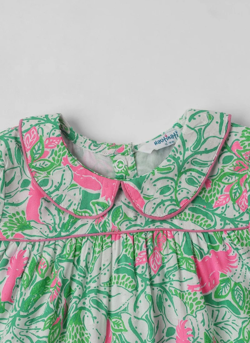 Nautinati Printed Collar Dress