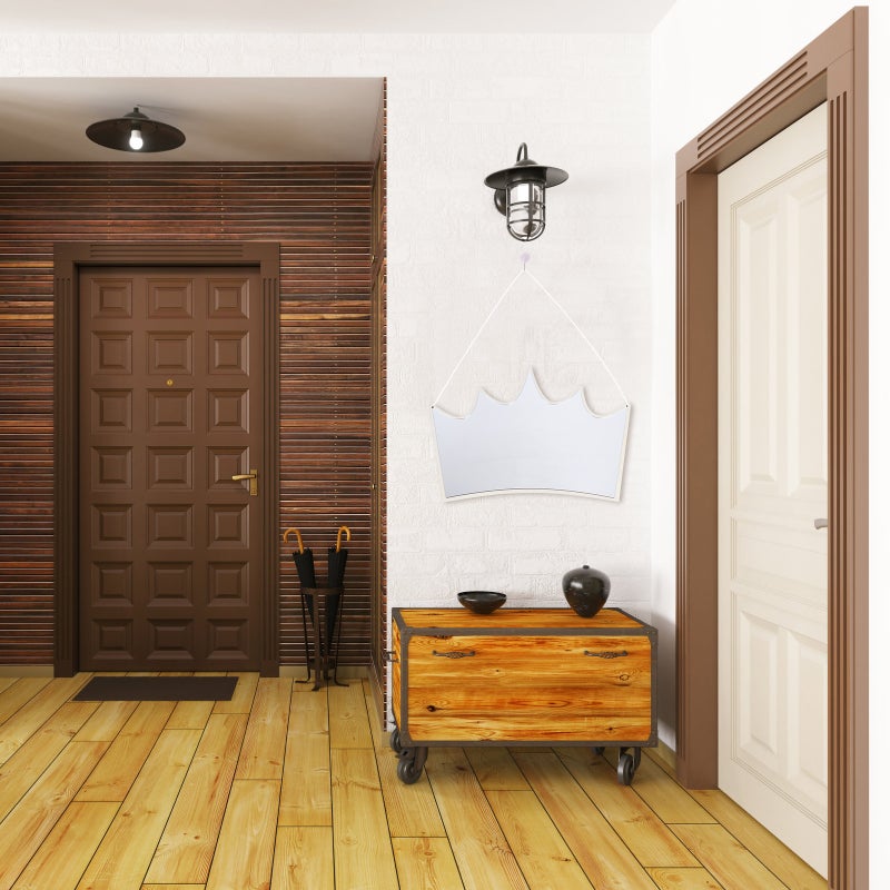 🏠 مرايا صغيرة للزينة بتصميم شكل تاج أنيق للديكور المنزلي - Image 2