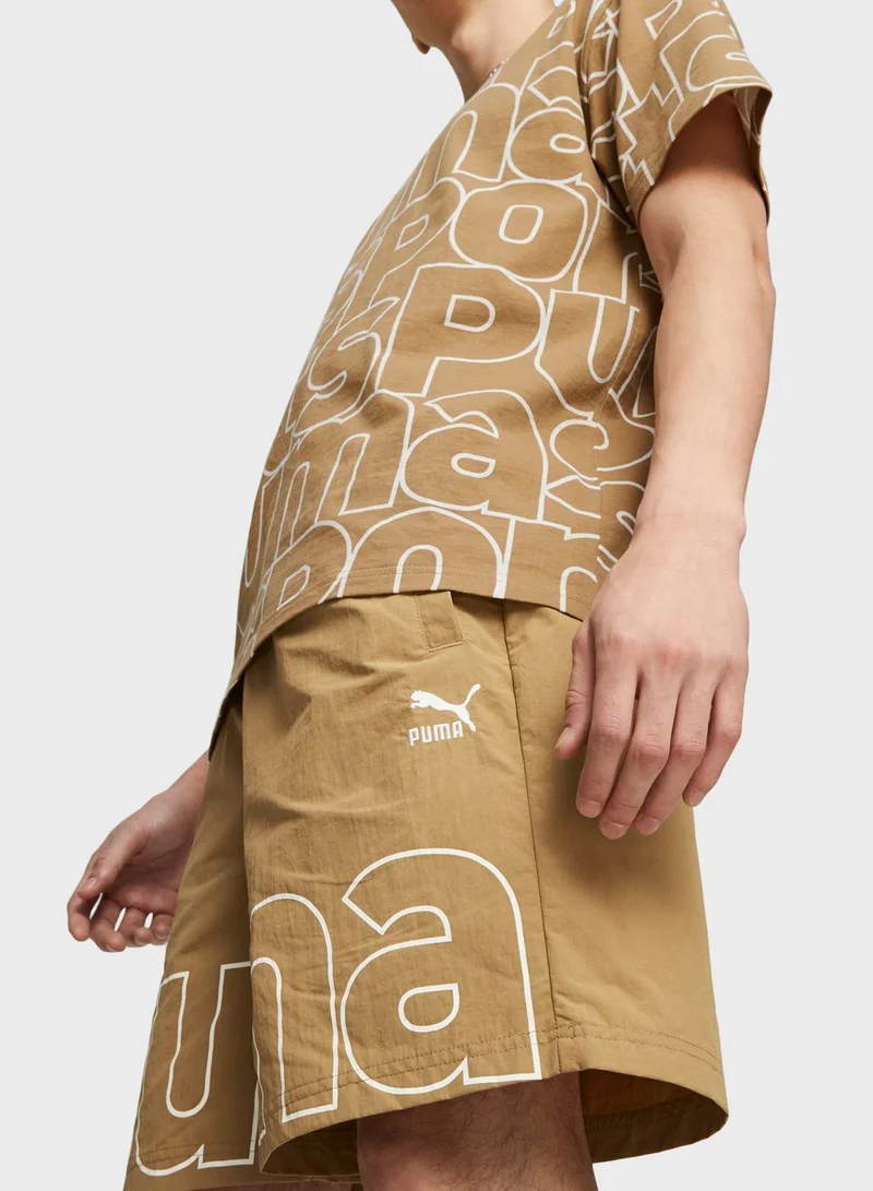 PUMA 8" Wv Team Shorts