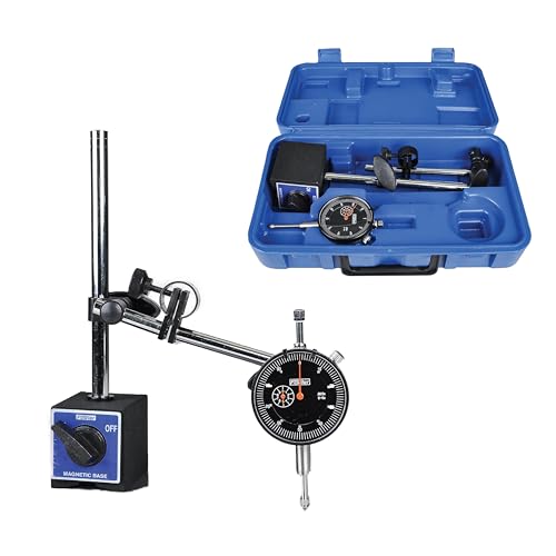 Fowler 52-520-199-0, Magnetic Base and Black Dial Indicator Set - Image 1