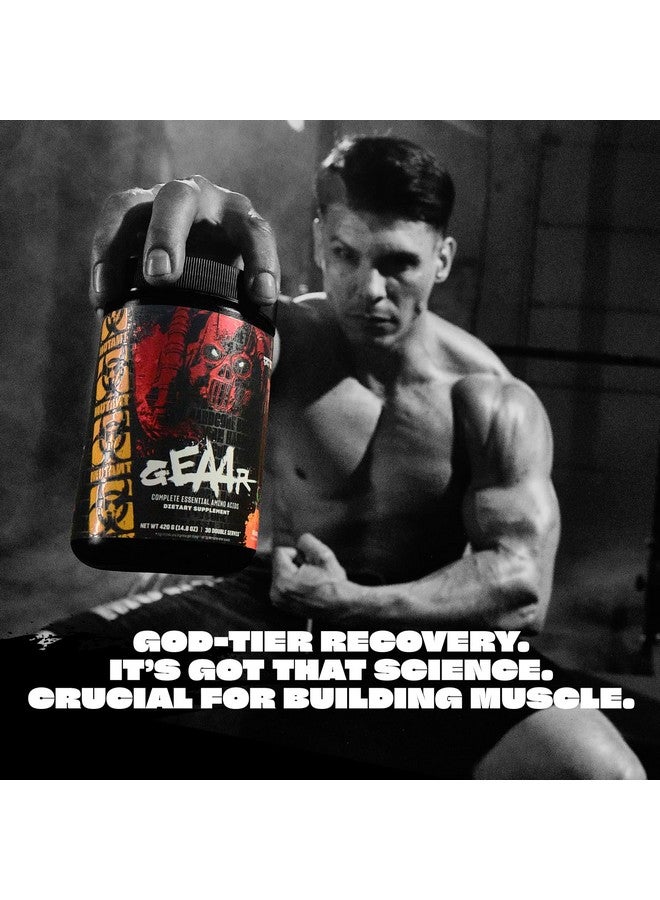 Mutant GEAAR - 9.4g of EAA Powder + Arginine, 7g BCAAs, 4g Leucine, Electrolytes, Coconut Water, 30 Servings - Fruit Punch - Image 2