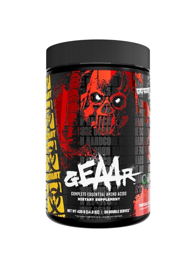 Mutant GEAAR - 9.4g of EAA Powder + Arginine, 7g BCAAs, 4g Leucine, Electrolytes, Coconut Water, 30 Servings - Fruit Punch - Image 1
