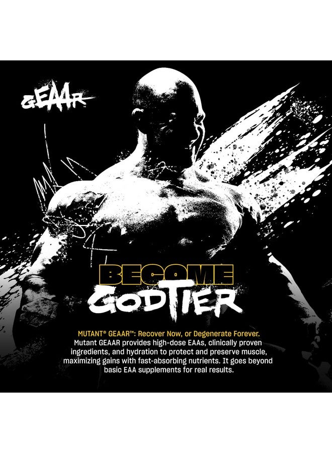 Mutant GEAAR - 9.4g of EAA Powder + Arginine, 7g BCAAs, 4g Leucine, Electrolytes, Coconut Water, 30 Servings - Fruit Punch - Image 3
