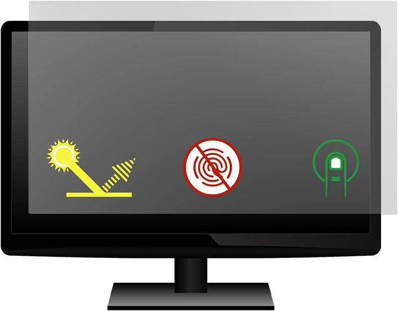 EZ-Pro Screen Protector Anti-Glare and Anti Finger Print Screen Protector (3 Pack) for 22 Inches Widescreen Desktop Monitor - Image 1