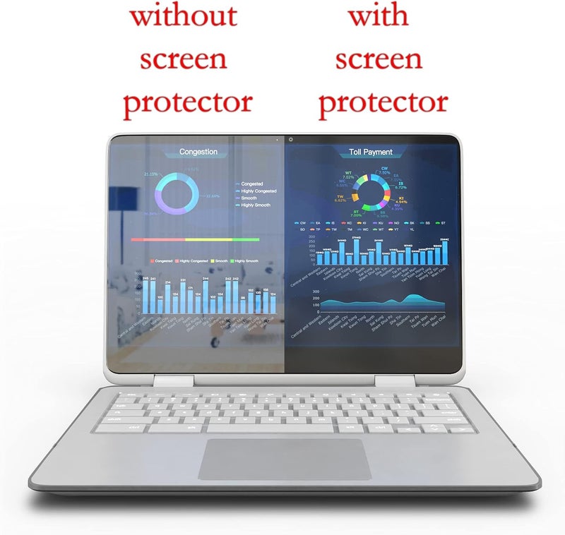 EZ-Pro Screen Protector Anti-Glare and Anti Finger Print Screen Protector (3 Pack) for 22 Inches Widescreen Desktop Monitor - Image 3