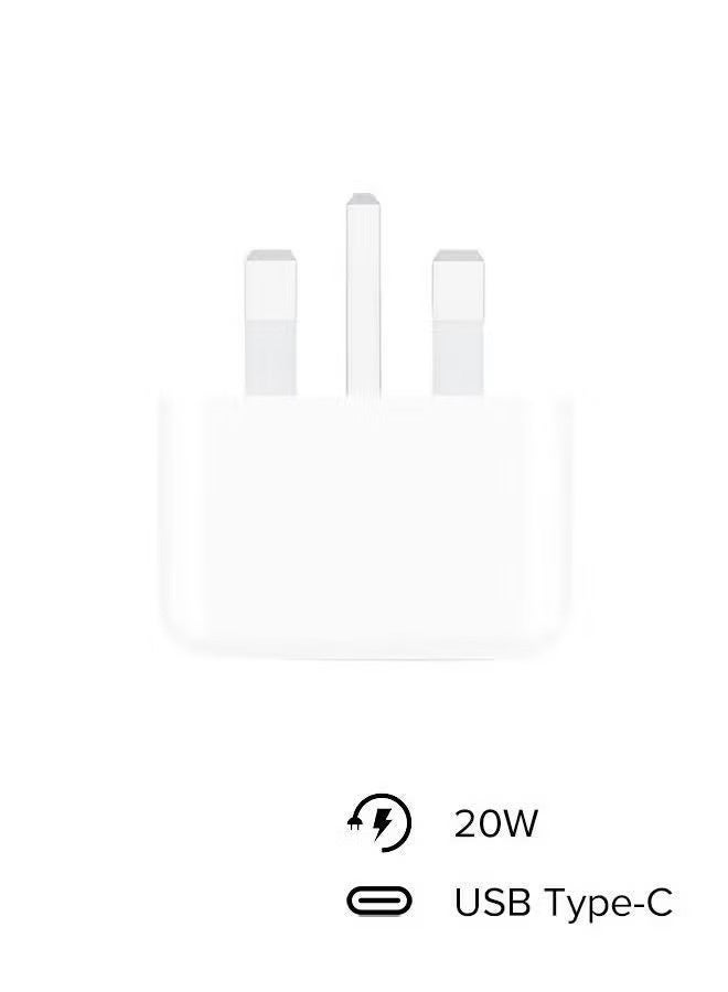 ZAMFA 20W Fast Charger for iPhone 15 / 15 Plus / 15 Pro / 15 Pro Max & All Other iPhones | USB-C Wall Fast Charger with 1M Type-C to Type-C Cable | Compatible with Samsung, Tablets & All USB-C Devices - Image 2