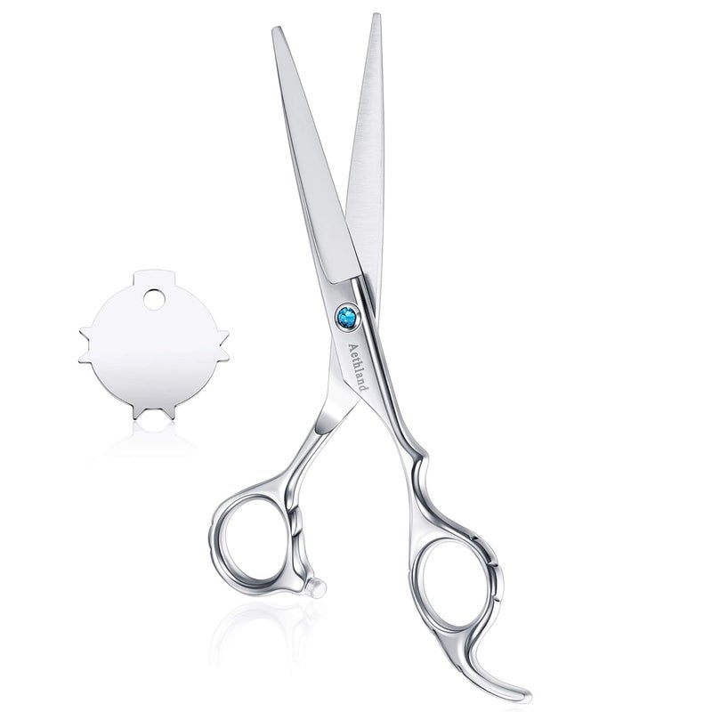 Hair Cutting Scissors Aethland Japanese 9CR Stainless Steel Professional Barber Hairdressing Shears Trimming Shaping Grooming Shears for Men Women Pets Home Salon Barber Haircut Kit 65