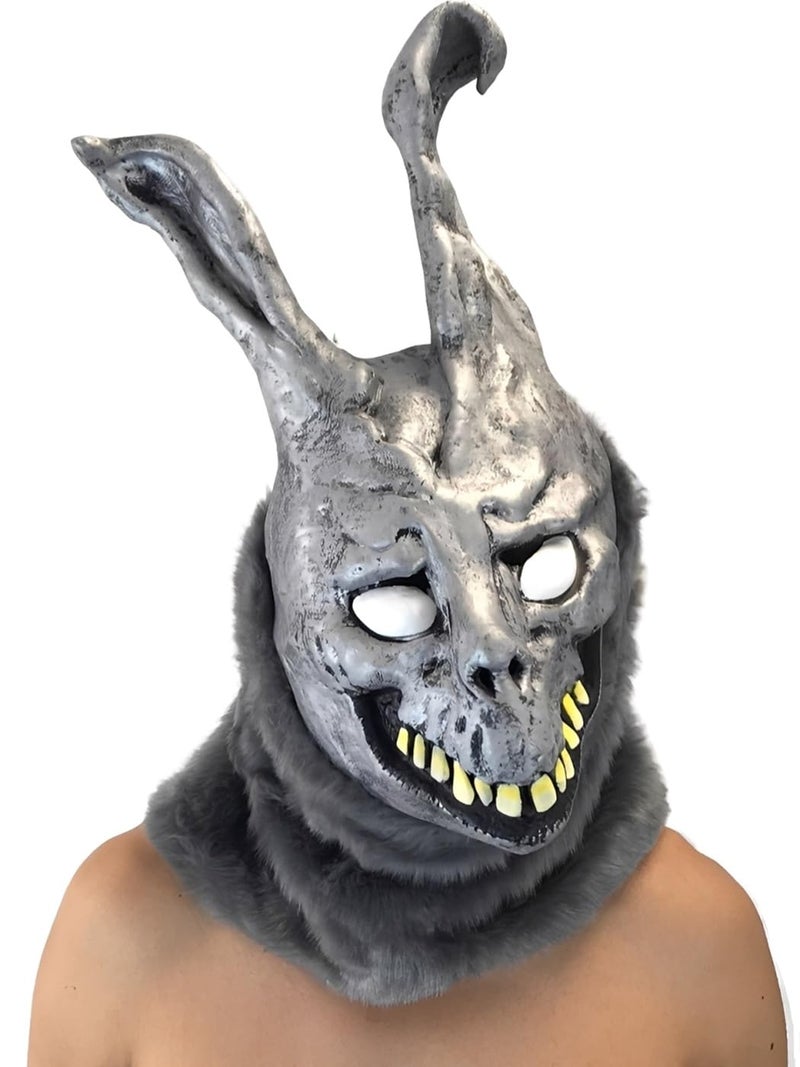 costumebase Donnie Darko Frank the Bunny Mask Latex Overhead with Fur Adult Costume - Image 2