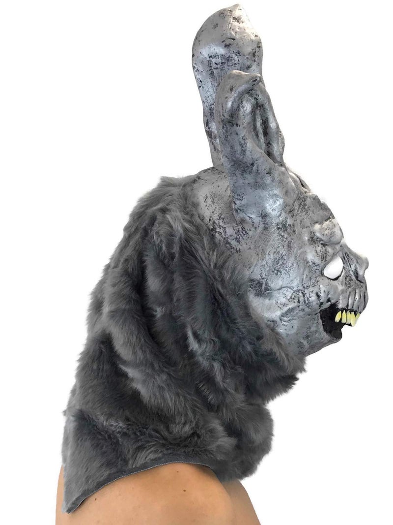 costumebase Donnie Darko Frank the Bunny Mask Latex Overhead with Fur Adult Costume - Image 4