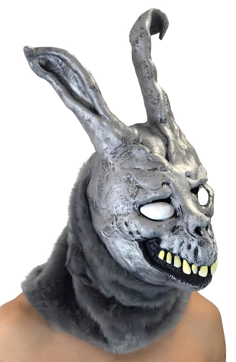 costumebase Donnie Darko Frank the Bunny Mask Latex Overhead with Fur Adult Costume - Image 1