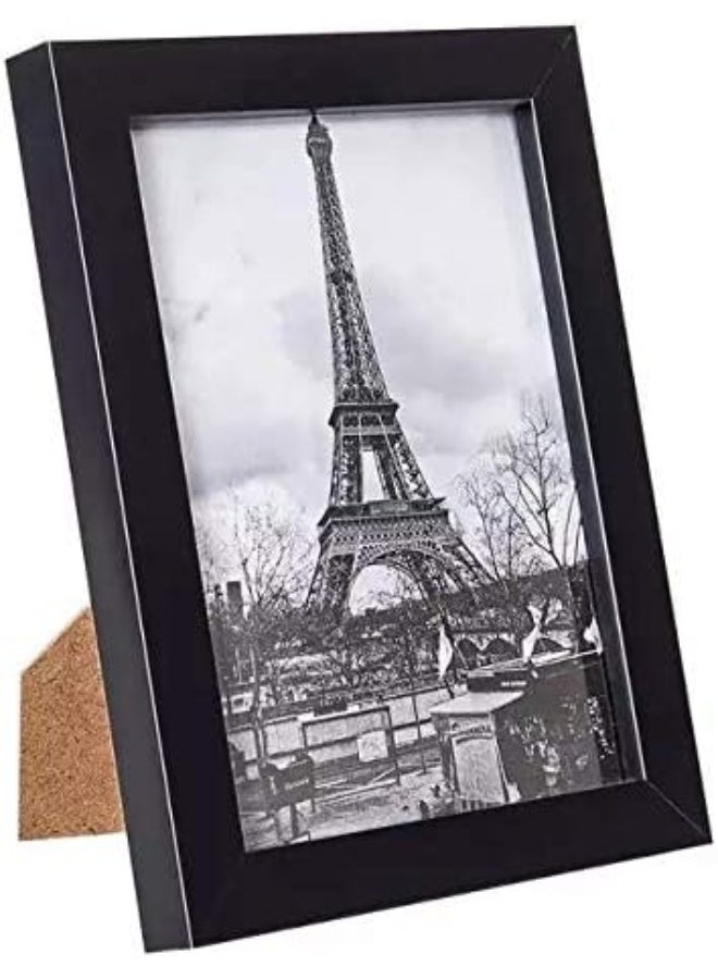 Decorhills DECORHILLS FRAMES & DECOR Picture Frame Set of 17, 5x7 Picture, Display Pictures 5x7 Without Mat, Multi Photo Collage for Wall or Tabletop Display Black  - Image 2