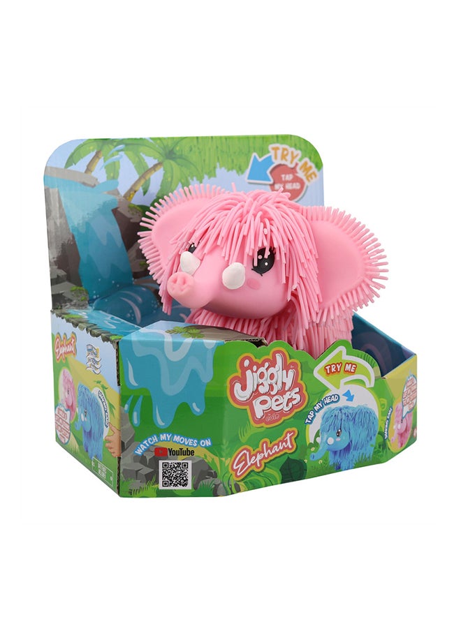 EOLO Jiggly Pets Rubery Walking Elephant, Music And Sound  - Image 1