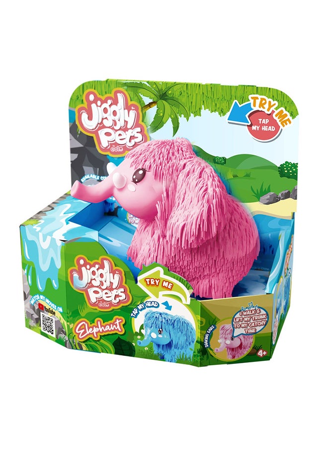 EOLO Jiggly Pets Rubery Walking Elephant, Music And Sound  - Image 2