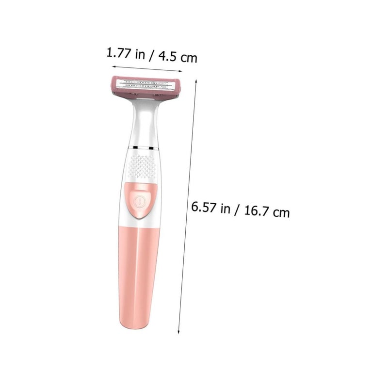 Rechargeable Electric Hair Trimmer For Women Painless Hypoallergenic Blades Bikini Body Razor Sensitive Skin - Image 3