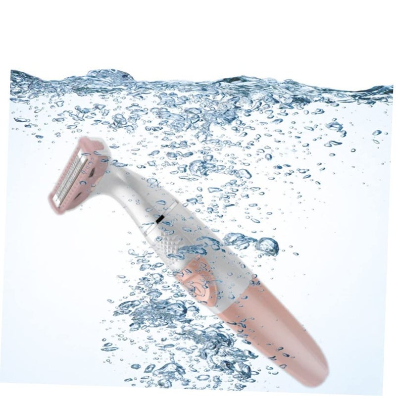 Rechargeable Electric Hair Trimmer For Women Painless Hypoallergenic Blades Bikini Body Razor Sensitive Skin - Image 5