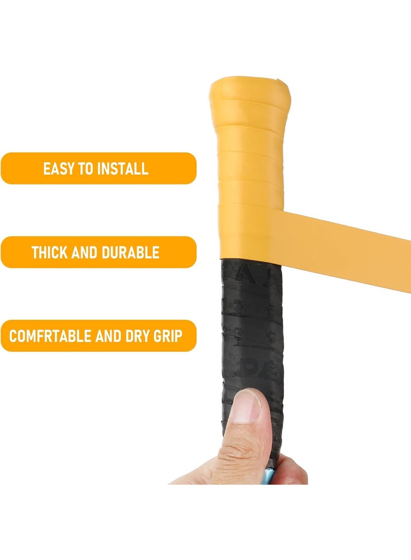 6pcs Outdoor Non-Slip Grip Tape for Tennis & Badminton Rackets, Sweat-Absorbent Overgrip Tape – Suitable for Badminton, Tennis, Squash, Pickleball, Fishing Rods & More | High Comfort, Non-Slip, Shock-Absorbent & Breathable | Enhances Hitting Performance, Versatile Sports Accessory - Image 2