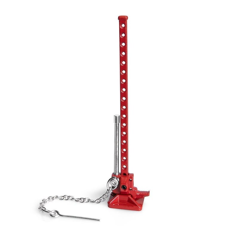 All Red RC Crawler Car Simulation Metal Monkey Bar Jack For 1 18 1 24 SCX24 SCX30 TRX 157 48 Inch Remote Control Model Car - Image 5