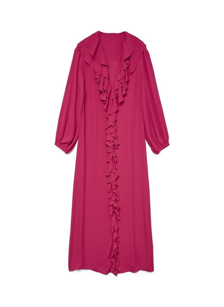 فيرو مودا فستان ماكسي مكشكش - Image 5