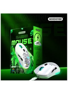 GOODONE2 G28 Dual mode Wireless Mouse, 2.4G + BT5.1 USB Computer Mouse with 6-Level Adjustable 4800 DPI, Ergonomic Grips, 6 Buttons Portable for PC, Chromebook, Mac  - Image 3
