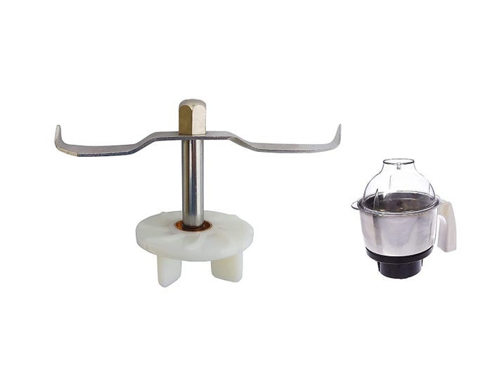- STEEL JAR BLADE SET WITH COUPLER FOR PREETHI MG-504 MIXER - 1 SET