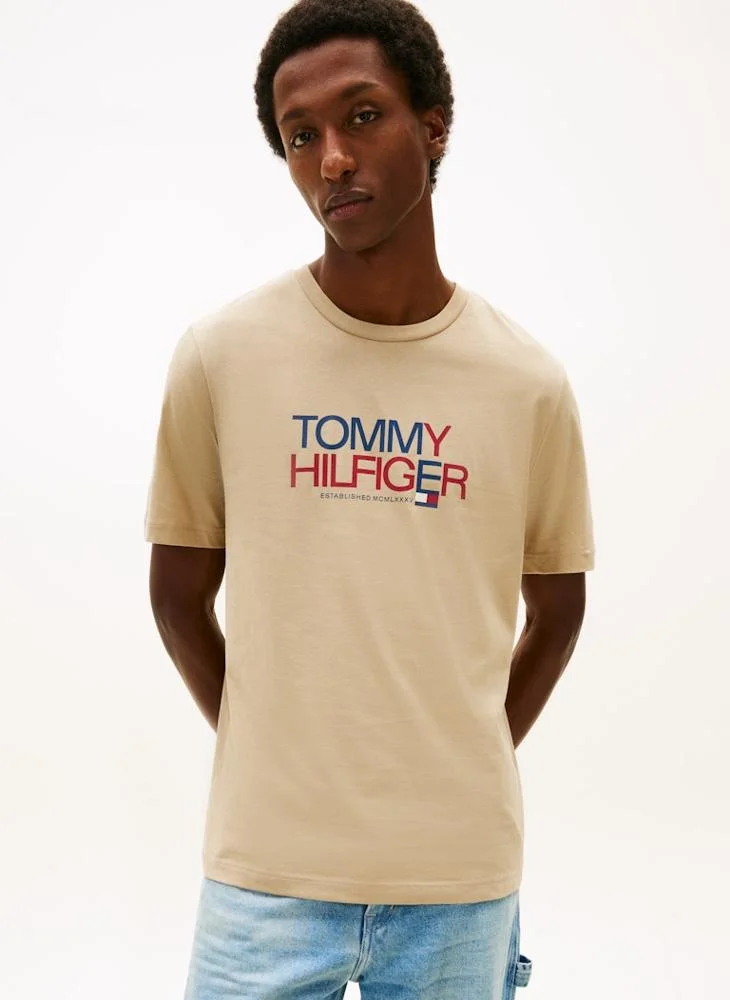 Logo Graphic Crew Neck T-Shirt