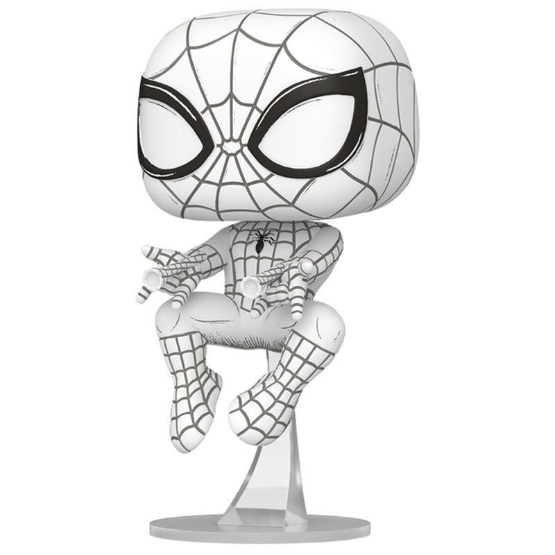 Funko فانكو بوب!: سبايدر مان - سبايدر مان - سبايدر مان - تمثال فينيل قابل للجمع - فكرة هدية - منتجات رسمية - ألعاب للأطفال والبالغين - Image 1