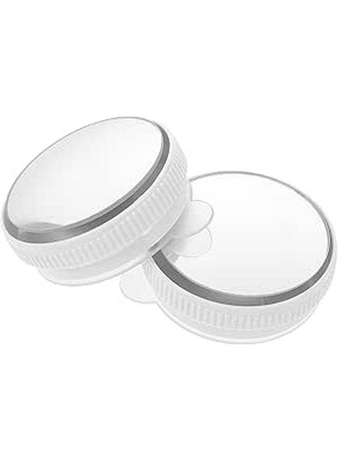 Car Rearview Mirror Blind Spot 360 Adjustable Suction Cup Wide Angle Pair for Parking - Image 1