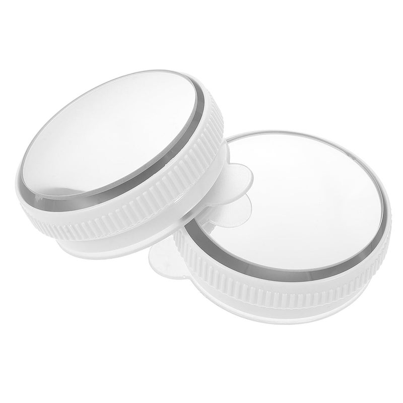 Car Rearview Mirror Blind Spot 360 Adjustable Suction Cup Wide Angle Pair for Parking - Image 2