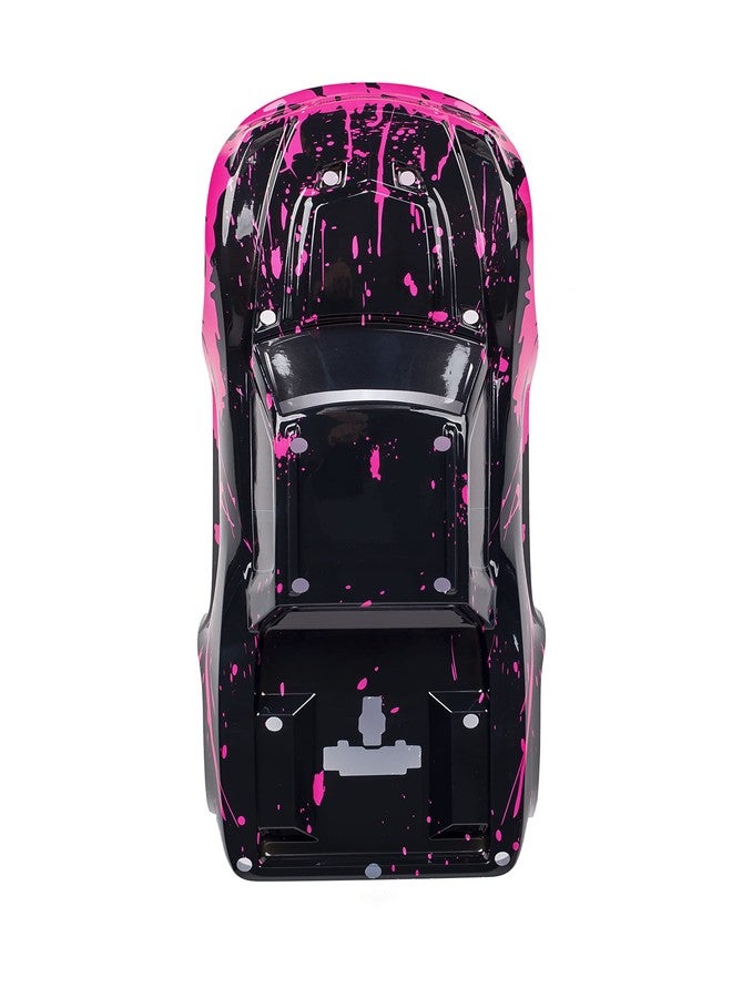 SummitLink Custom Body Muddy Hot Pink Style Compatible for V1 Traxxas Maxx 1/10 4X4 4WD Truck Shell Cover(Truck not Included) MX-MHP-01 - Image 4