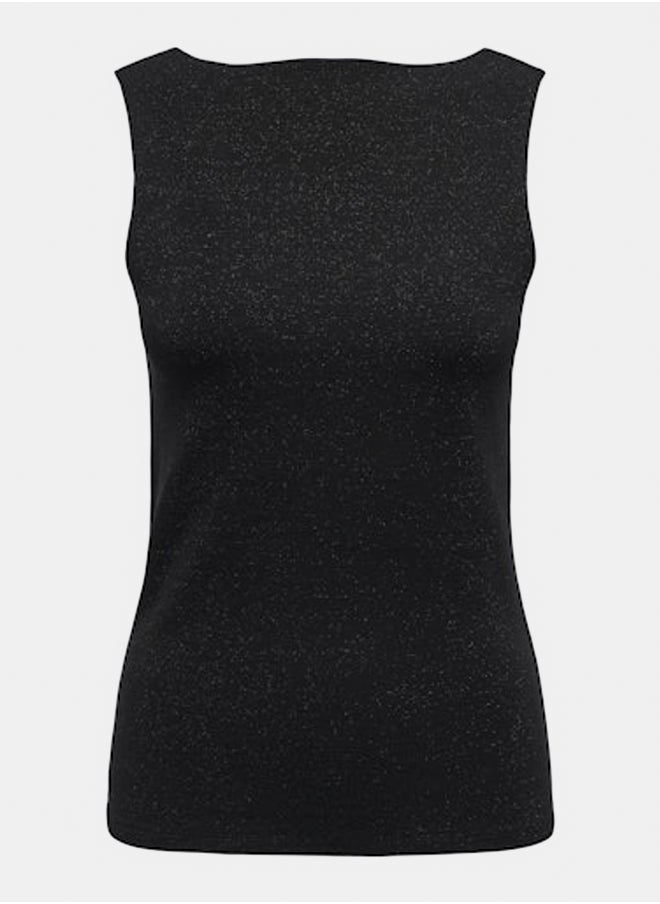 ONLY - Onlroma S/L 2-Ways Shine Top Jrs - Image 1